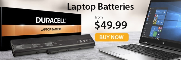 Laptop Batteries from Duracell Direct